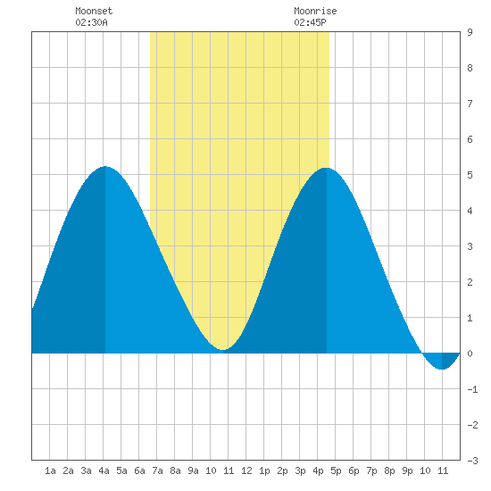 Verrazzano-Narrows Bridge tide chart for Tuesday, November 12, 2024