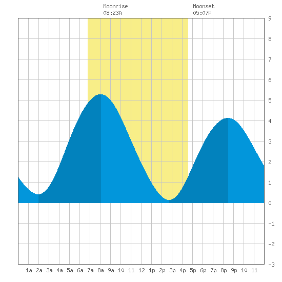 Verrazzano-Narrows Bridge tide chart for Friday, November 21, 2025