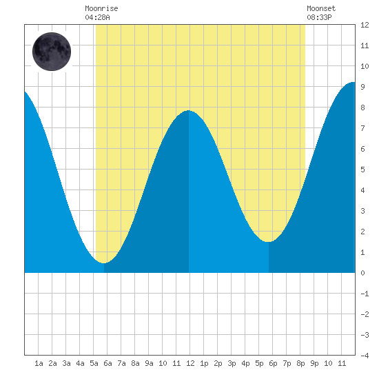 Portsmouth Harbor Lighthouse tide chart for Friday, July 9, 2021