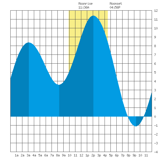 Fox Bay tide chart for Tuesday, December 31, 2024