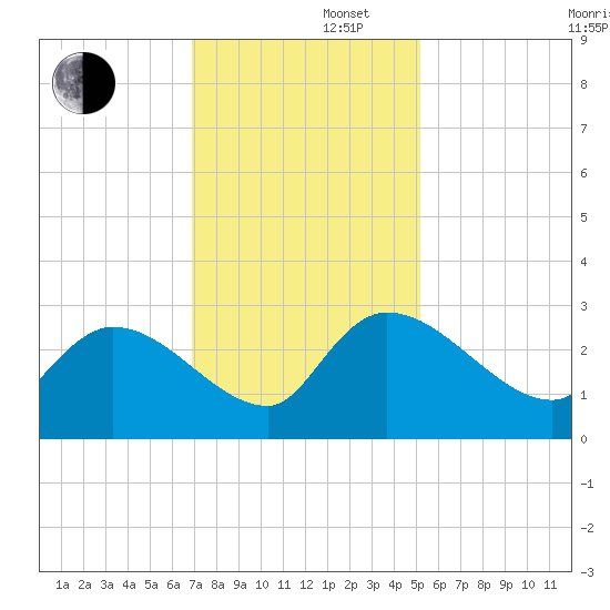 Arundel Plantation tide chart for Friday, November 22, 2024