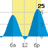 Garden City tide chart for Sunday, May 25, 2025